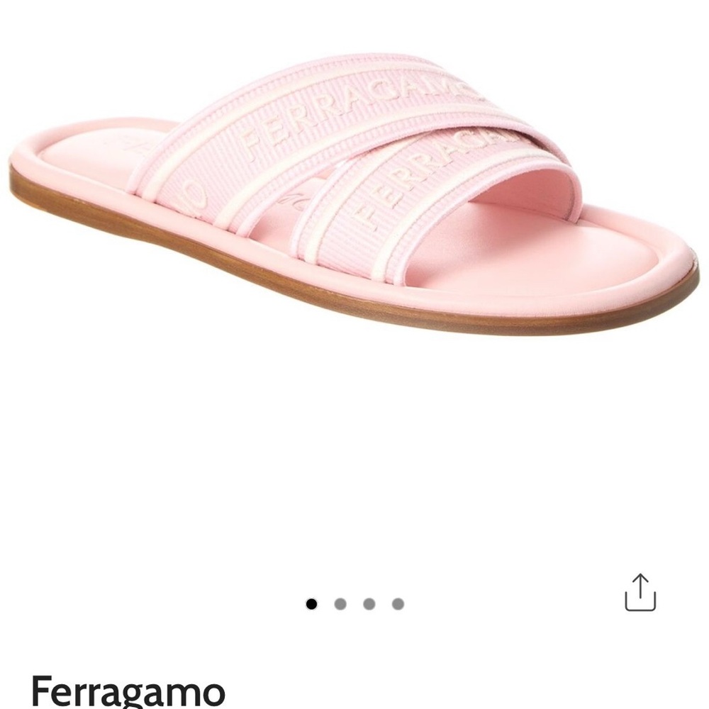 Salvatore Ferragamo Pink Slippers